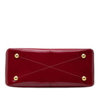 Louis Vuitton Monogram Vernis Tote Miroir Crossbody 2-Way Shoulder Bag Magenta — view 3