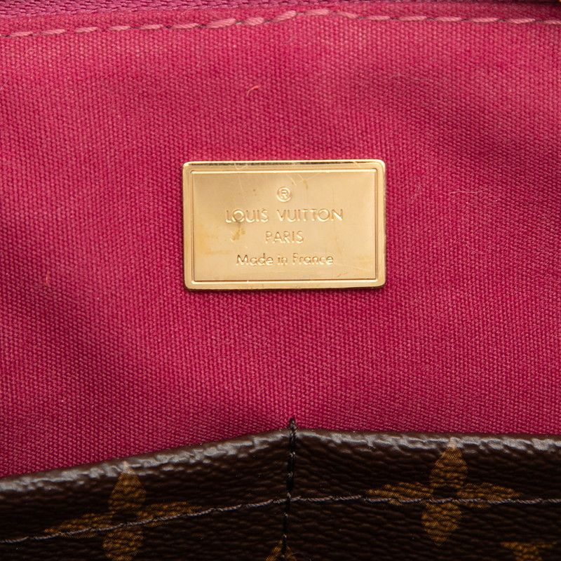 Louis Vuitton Monogram Vernis Tote Miroir Crossbody 2-Way Shoulder Bag Magenta — view 5