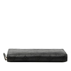 Louis Vuitton Monogram Mahina Zippy Wallet Zip Around Black Leather — view 3