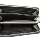 Louis Vuitton Monogram Mahina Zippy Wallet Zip Around Black Leather — view 6