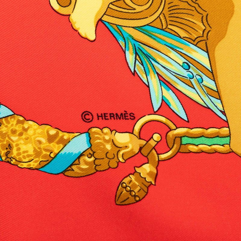 Hermes Carre 90 Hommage a Charles Garnier Loulou a Tribute to Scarf Oversized — view 6