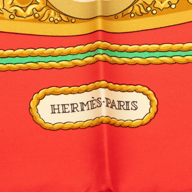 Hermes Carre 90 Hommage a Charles Garnier Loulou a Tribute to Scarf Oversized — view 7