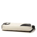 Chanel Cambon Line CC Logo Handbag Shoulder White Black Lambskin — view 3
