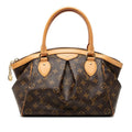 Louis Vuitton Monogram Tivoli PM Handbag Brown Leather