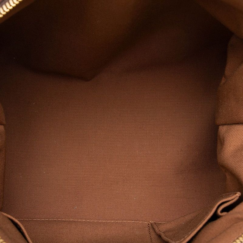 Louis Vuitton Monogram Tivoli PM Handbag Brown Leather — view 4