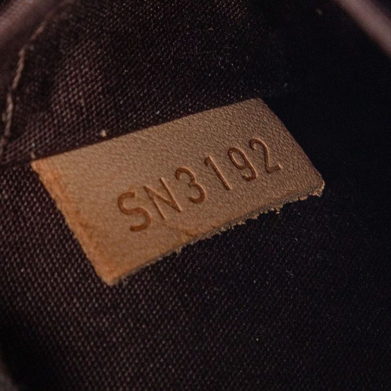 Louis Vuitton Monogram Vernis Alma PM Handbag Wine Red le Rouge Faux Vist — view 6