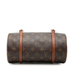 Louis Vuitton Monogram Papillon 26 Handbag Brown Leather — view 3