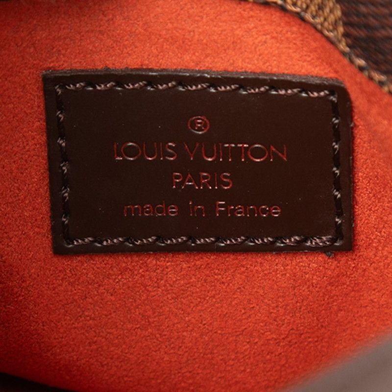 Louis Vuitton Damier Overny Shoulder Bag Brown Leather — view 5