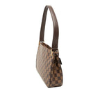 Louis Vuitton Damier Overny Shoulder Bag Brown Leather — view 2