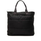 Prada Travel Bag Black Nylon Leather