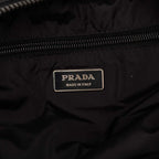 Prada Travel Bag Black Nylon Leather — view 5