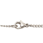 Chanel CC Logo Strawberry Motif Chain Bracelet Silver Pink Purple Metal — view 4