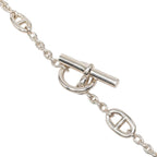 Hermes Chaine D'ancre Farandole 120 Long Necklace Silver — view 3