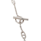 Hermes Chaine D'ancre Farandole 120 Long Necklace Silver — view 5