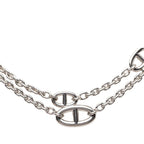 Hermes Chaine D'ancre Farandole 120 Long Necklace Silver — view 2