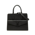 Louis Vuitton Lockme Tote PM Handbag Shoulder 2-Way Noir Black Gray Nappa