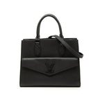 Louis Vuitton Lockme Tote PM Handbag Shoulder 2-Way Noir Black Gray Nappa