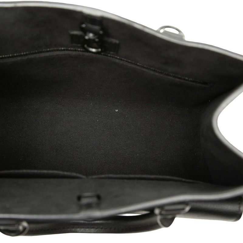 Louis Vuitton Lockme Tote PM Handbag Shoulder 2-Way Noir Black Gray Nappa — view 4