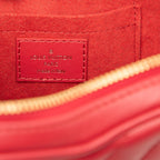 Louis Vuitton la Braclette Heart New Wave Crossbody Shoulder Bag Red Leather — view 6