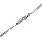 Louis Vuitton Monogram Pendant with Waxed Chain Silver Metal — view 4
