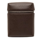 Louis Vuitton Monogram Glace Ray Waist Pouch Case Brown Leather
