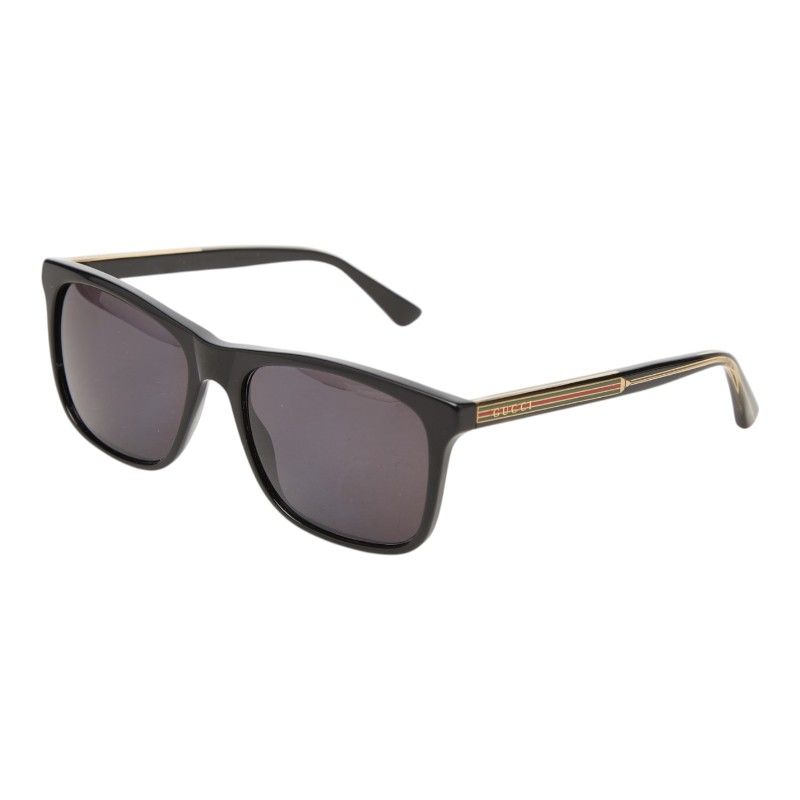 Gucci Sherry Line Sunglasses Square Frame Black Acetate 1- Eyewear