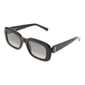 Saint Laurent YSL Logo Asian Fit Sunglasses Eyewear Black Acetate