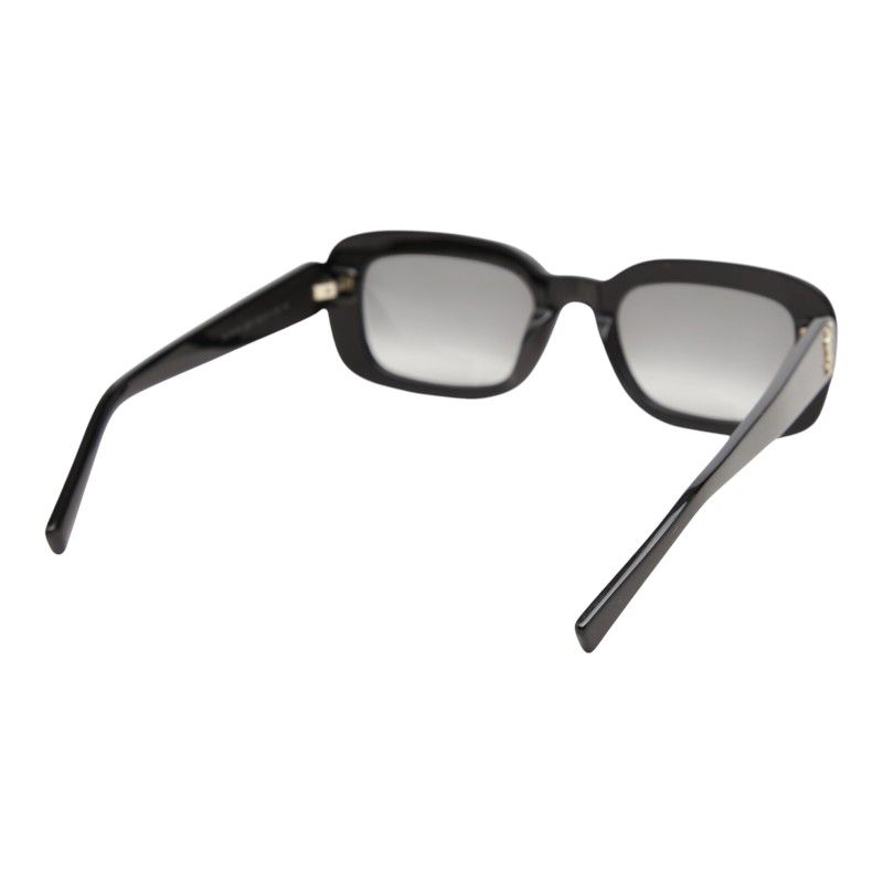 Saint Laurent YSL Logo Asian Fit Sunglasses Eyewear Black Acetate — view 3