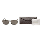 Gucci Sherry Line Double Bridge Sunglasses Eyewear S Gray Acetate — view 8