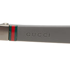 Gucci Sherry Line Double Bridge Sunglasses Eyewear S Gray Acetate — view 5