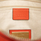 Gucci GG Supreme 2-Way Shoulder Bag Brown Pink Red Patent Leather — view 7