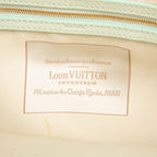 Louis Vuitton Monogram Savia Cabas GM Tote Shoulder Beige Green Canvas Leather — view 5
