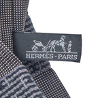 Hermes Her Line Crossbody Shoulder Bag Pochette Gray Canvas — view 7
