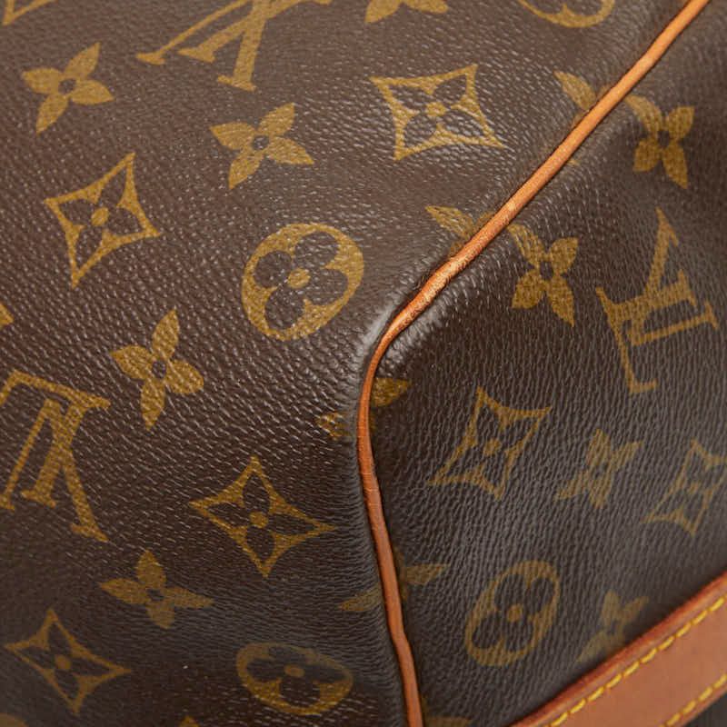 Louis Vuitton Monogram Keepall Bandouliere 50 Boston Bag 2-Way Brown Leather — view 6