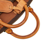 Louis Vuitton Monogram Keepall Bandouliere 50 Boston Bag 2-Way Brown Leather — view 9