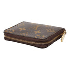 Louis Vuitton Monogram Zippy Coin Case Brown Leather — view 5