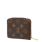 Louis Vuitton Monogram Zippy Coin Case Brown Leather — view 2