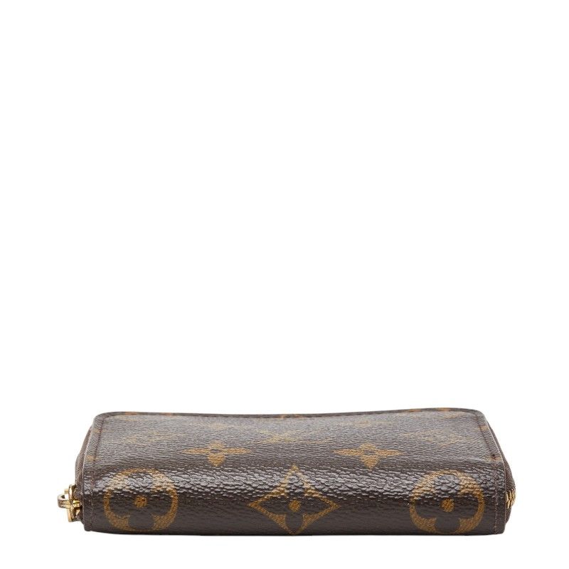 Louis Vuitton Monogram Zippy Coin Case Brown Leather — view 3