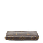 Louis Vuitton Monogram Zippy Coin Case Brown Leather — view 3