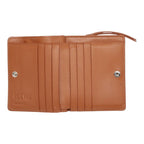 Loewe Anagram Puzzle Compact Bifold Wallet Brown Leather — view 7