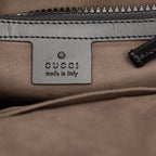 Gucci GG Supreme Backpack Beige Black Leather — view 5