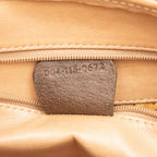 Gucci Vintage GG Supreme Clutch Pre Owned 004 115 Beige Brown Leather — view 6