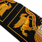 Hermes in Salzburg Log Scarf Twilly Black Multicolor Silk — view 7