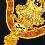 Hermes in Salzburg Log Scarf Twilly Black Multicolor Silk — view 3