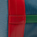 Louis Vuitton Epi Noe Tricolore Shoulder Bag Toledo Blue Borneo Green Castilian — view 5