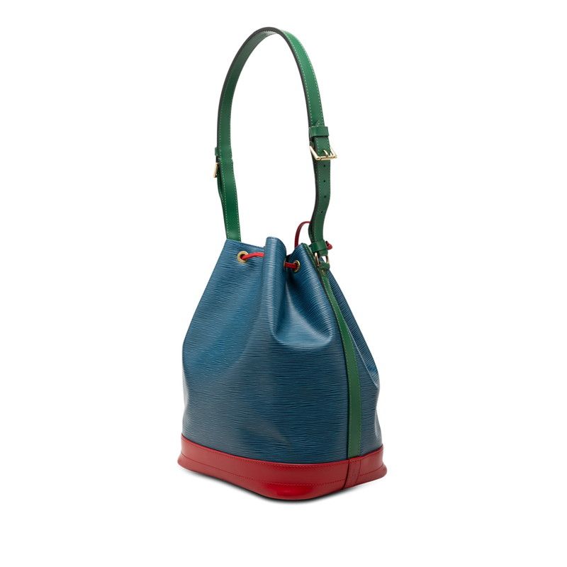 Louis Vuitton Epi Noe Tricolore Shoulder Bag Toledo Blue Borneo Green Castilian — view 2