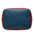 Louis Vuitton Epi Noe Tricolore Shoulder Bag Toledo Blue Borneo Green Castilian — view 3