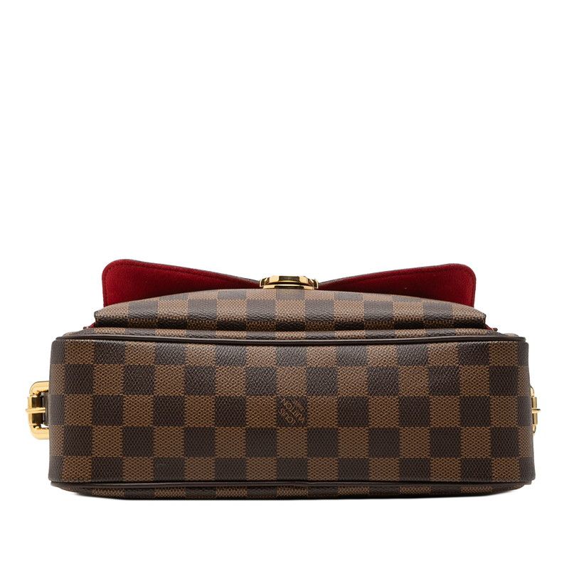 Louis Vuitton Damier Ravello GM Shoulder Bag Brown Leather — view 3
