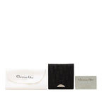 Dior Oblique Jacquard Bifold Wallet Black Nylon Leather — view 8