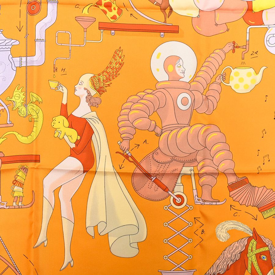 Hermes Scarf Carre 90 — view 3